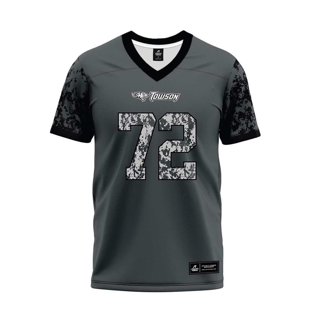 Towson - NCAA Football : Aidan Johnson - Premium Football Jersey-0
