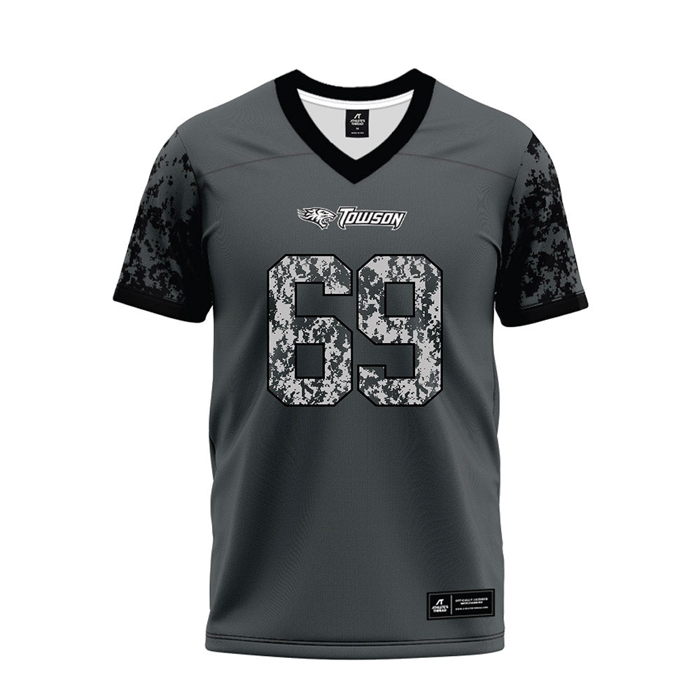 Towson - NCAA Football : Ian Markham-Miller - Premium Football Jersey