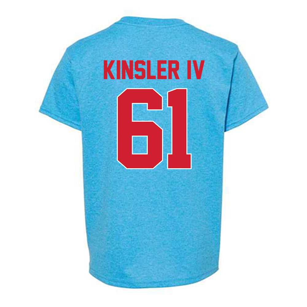 Ole Miss - NCAA Football : Tommy Kinsler IV - Youth T-Shirt-3