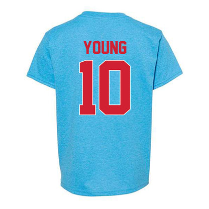 Ole Miss - NCAA Women's Basketball : J'Adore Young - Youth T-Shirt-1