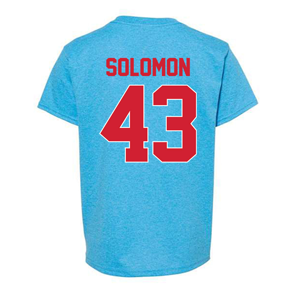 Ole Miss - NCAA Football : Isreal Solomon - Youth T-Shirt-3