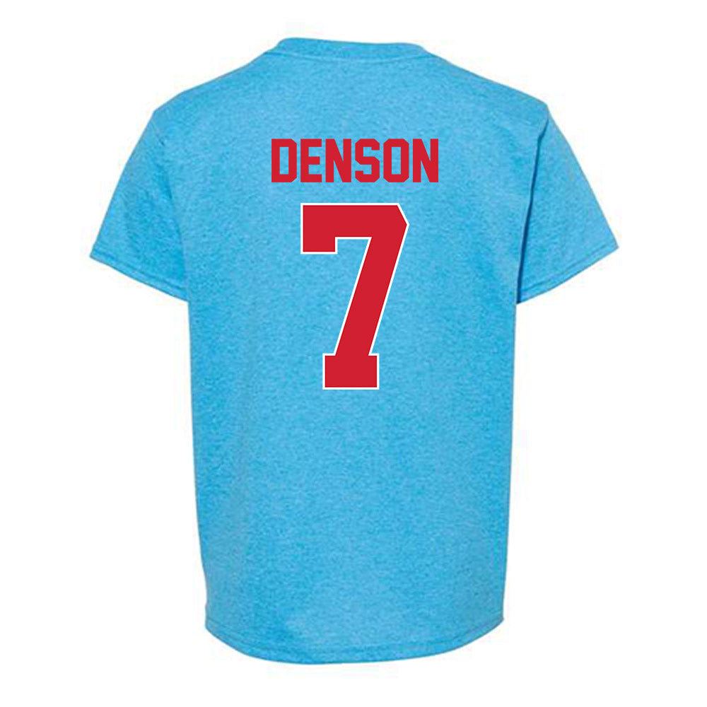 Ole Miss - NCAA Football : Sharif Denson - Youth T-Shirt-2