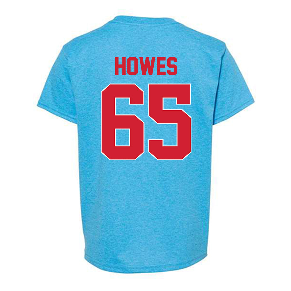 Ole Miss - NCAA Football : Connor Howes - Youth T-Shirt-3