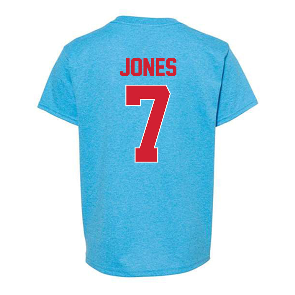 Ole Miss - NCAA Baseball : Topher Jones - Youth T-Shirt-1