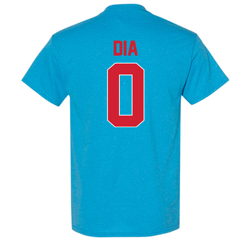 Ole Miss - NCAA Men's Basketball : Malik Dia - T-Shirt-3