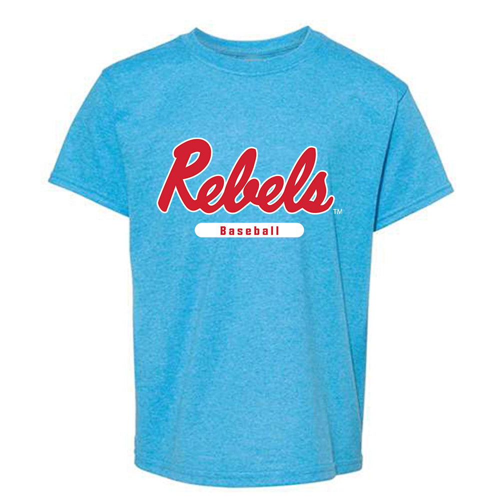 Ole Miss - NCAA Baseball : Tristan Bissetta - Youth T-Shirt-0