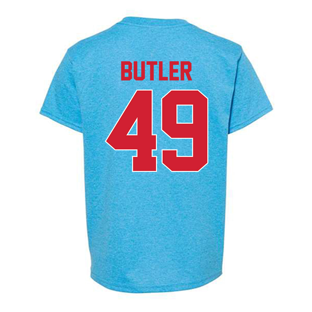Ole Miss - NCAA Football : Tah'J Butler - Youth T-Shirt-1