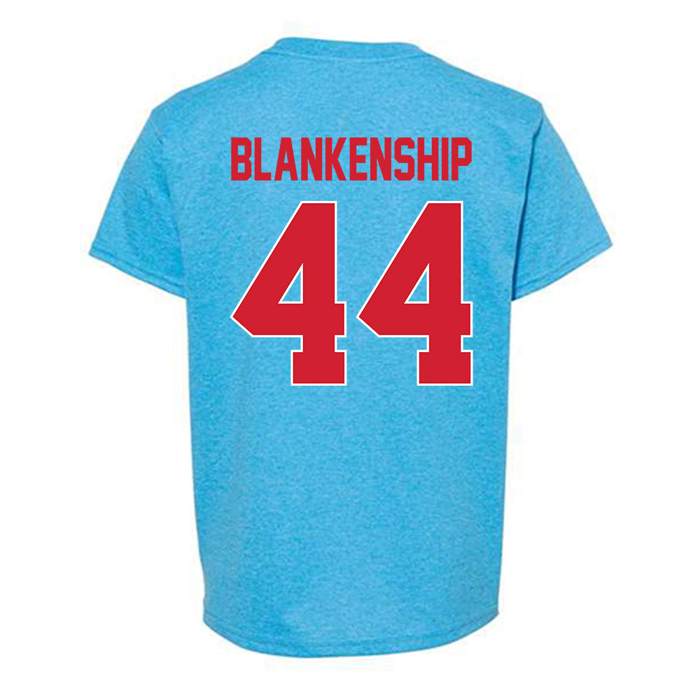 Ole Miss - NCAA Football : Caleb Blankenship - Youth T-Shirt-1