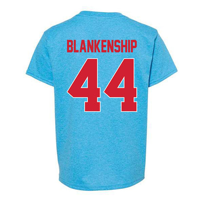 Ole Miss - NCAA Football : Caleb Blankenship - Youth T-Shirt-1