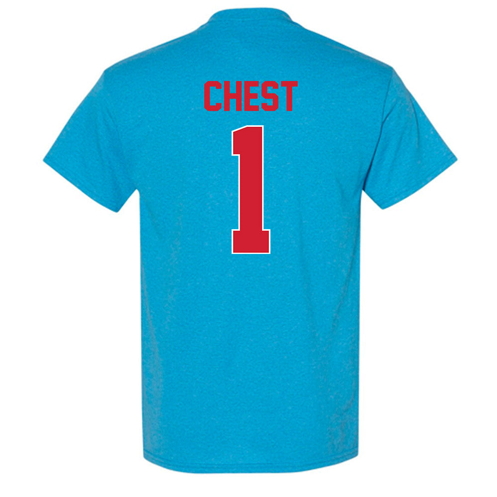 Ole Miss - NCAA Men's Basketball : Corey Chest - T-Shirt-1