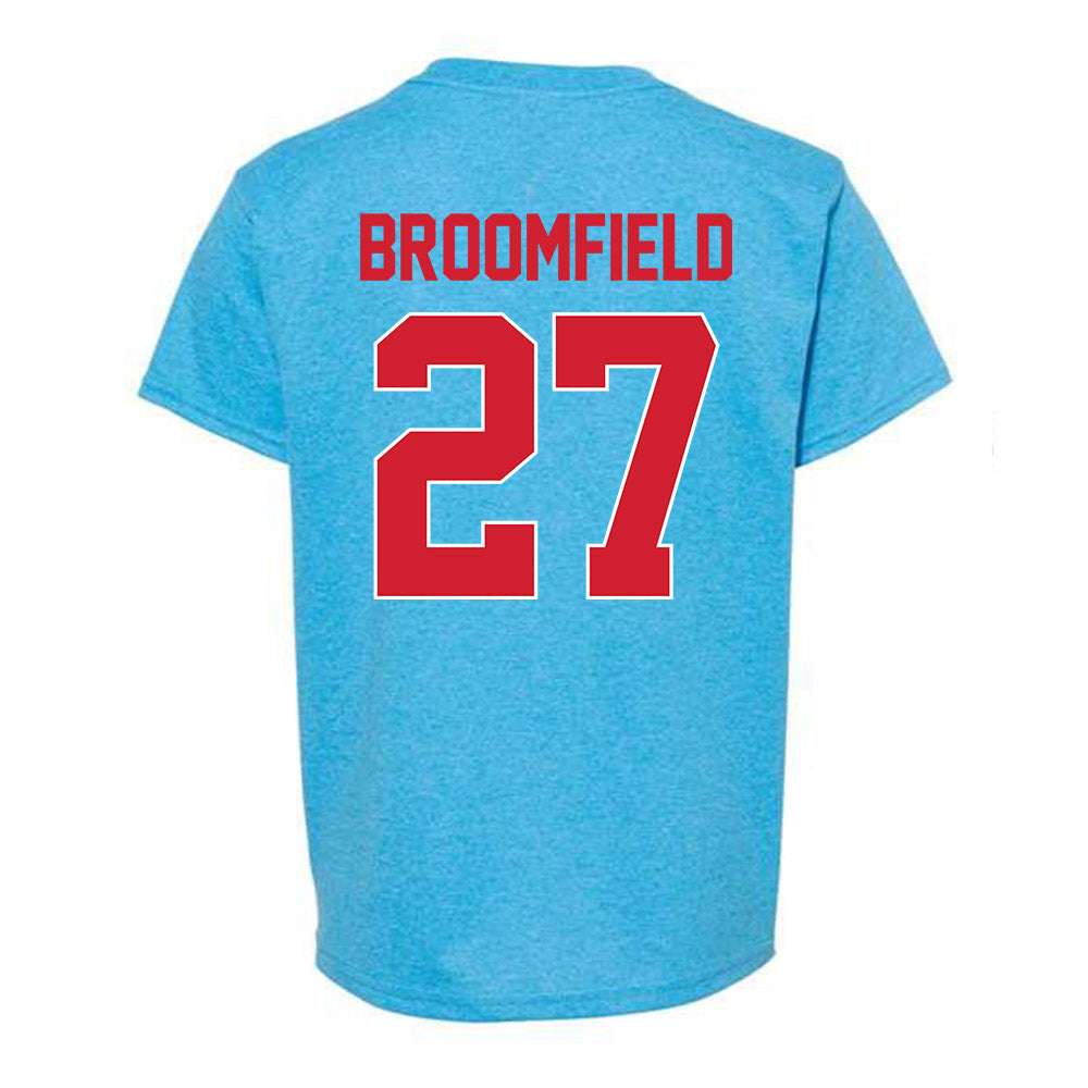 Ole Miss - NCAA Football : Pat Broomfield - Youth T-Shirt