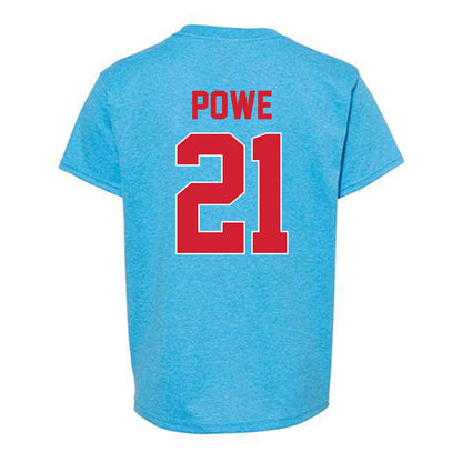 Ole Miss - NCAA Women's Basketball : Debreasha Powe - Youth T-Shirt-1