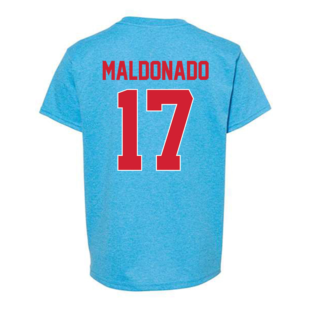 Ole Miss - NCAA Football : Jonathan Maldonado - Youth T-Shirt-1
