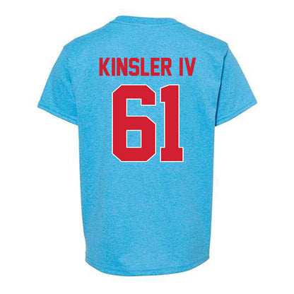 Ole Miss - NCAA Football : Tommy Kinsler IV - Youth T-Shirt-1