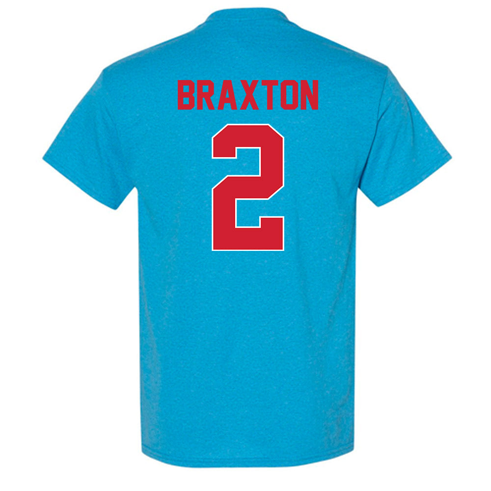 Ole Miss - NCAA Football : Jaylon Braxton - T-Shirt-1