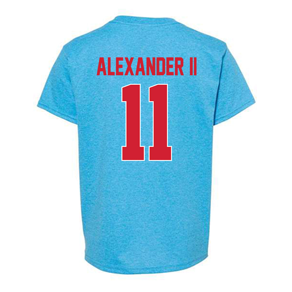 Ole Miss - NCAA Football : Hilton Deuce Alexander II - Youth T-Shirt-1