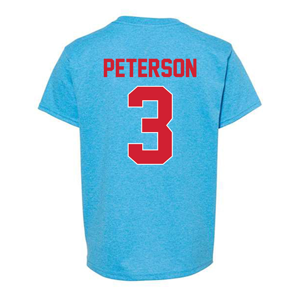 Ole Miss - NCAA Women's Basketball : Kaitlin Peterson - Youth T-Shirt-1