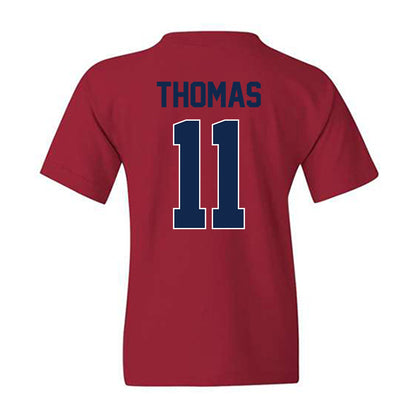 Ole Miss - NCAA Football : Keaton Thomas - Youth T-Shirt-1