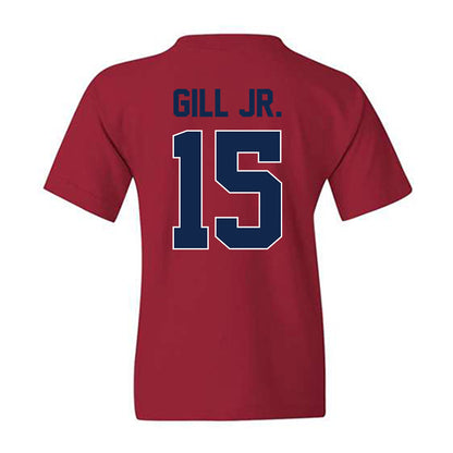 Ole Miss - NCAA Football : Darrell Gill Jr. - Youth T-Shirt-1