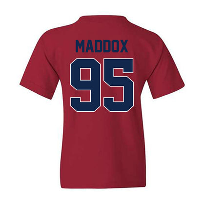 Ole Miss - NCAA Football : Andrew Maddox - Youth T-Shirt-1