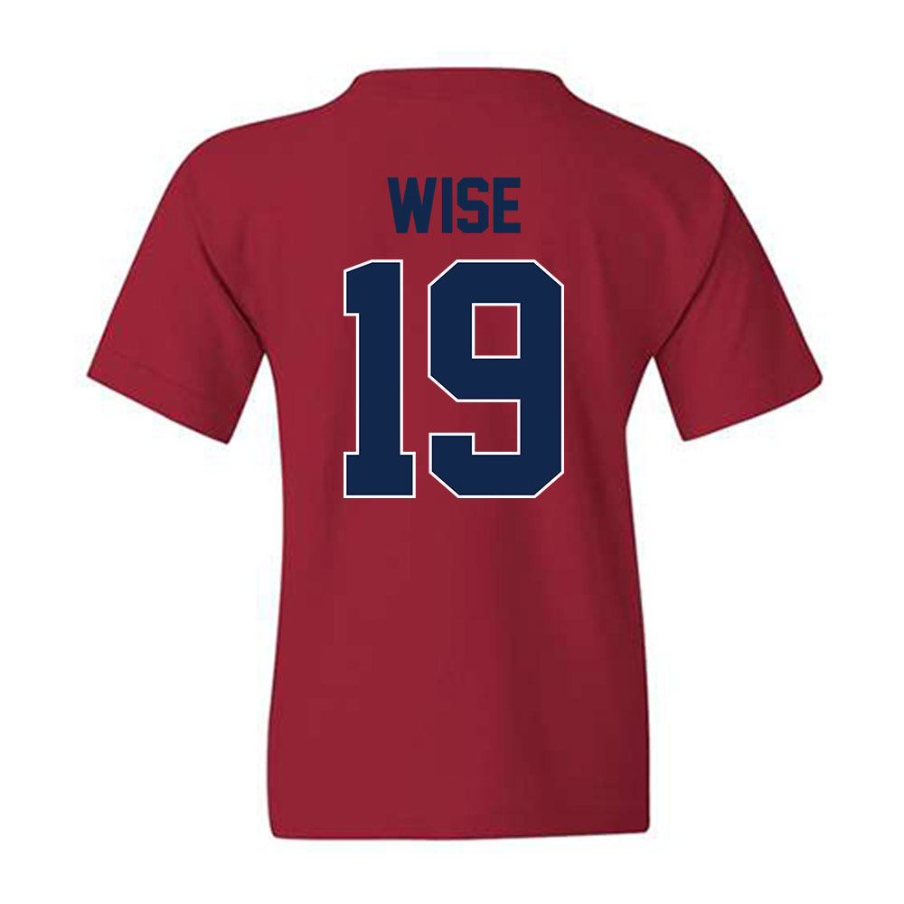 Ole Miss - NCAA Football : Rees Wise - Youth T-Shirt-1