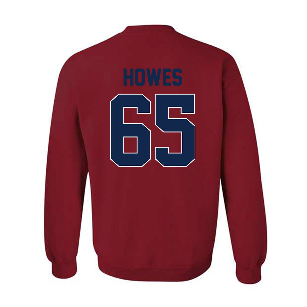 Ole Miss - NCAA Football : Connor Howes - Crewneck Sweatshirt-1