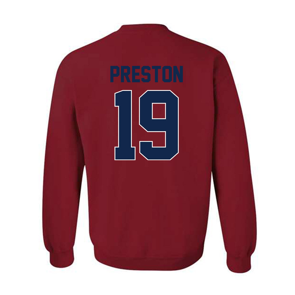 Ole Miss - NCAA Football : MJ Preston - Crewneck Sweatshirt-1