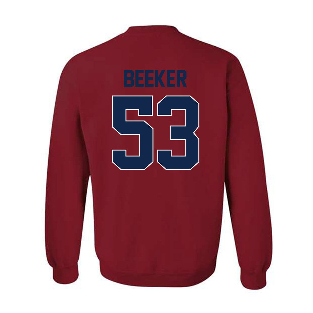Ole Miss - NCAA Football : Ford Beeker - Crewneck Sweatshirt-1