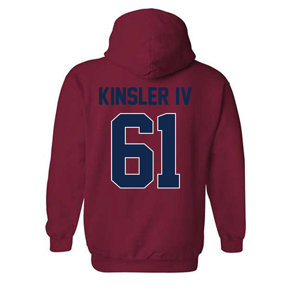 Ole Miss - NCAA Football : Tommy Kinsler IV - Hooded Sweatshirt-1