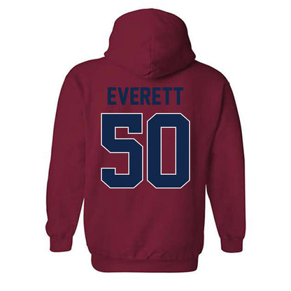 Ole Miss - NCAA Football : Troy Everett - Hooded Sweatshirt-1