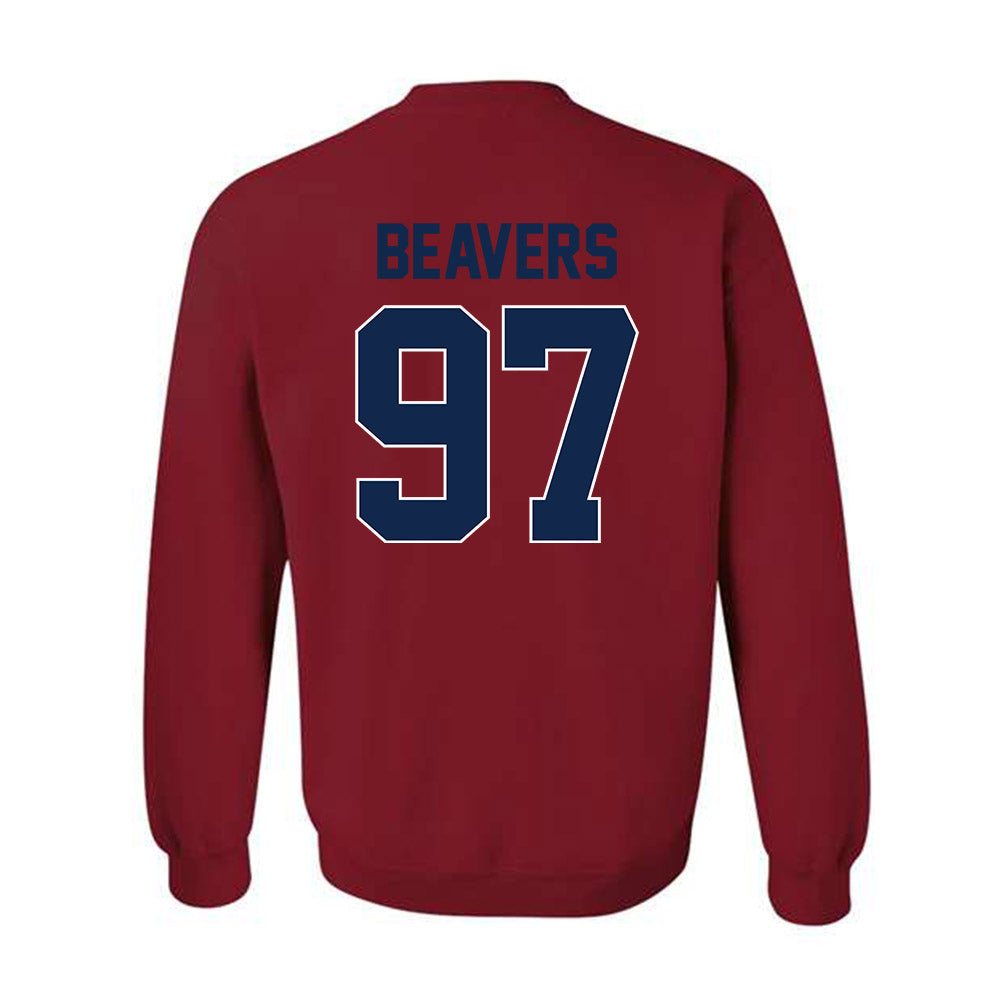 Ole Miss - NCAA Football : Kamron Beavers - Crewneck Sweatshirt-1