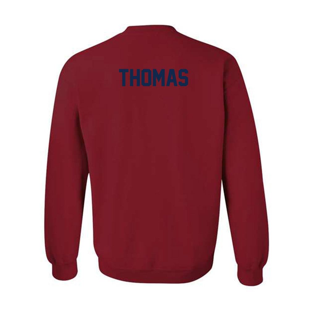 Ole Miss - NCAA Football : Keaton Thomas - Crewneck Sweatshirt-1