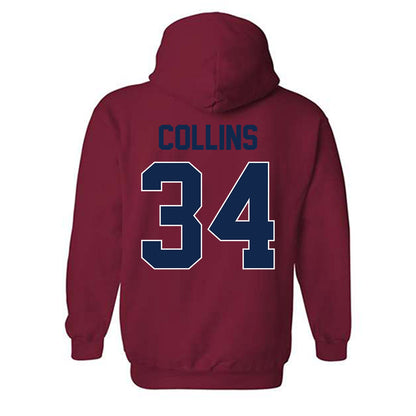 Ole Miss - NCAA Football : Raymond Collins - Hooded Sweatshirt-1