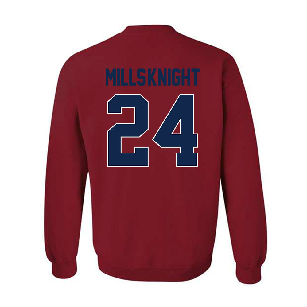 Ole Miss - NCAA Football : Shekai Mills-Knight - Crewneck Sweatshirt-1