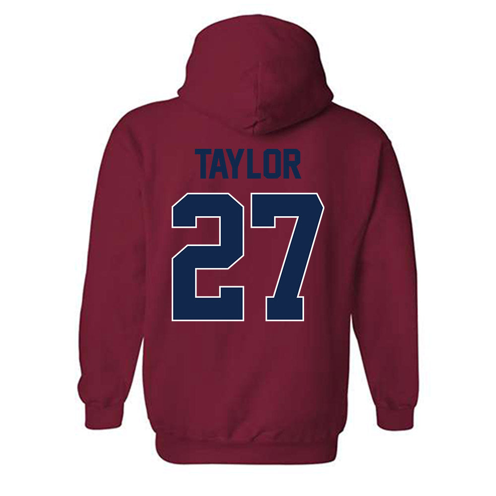 Ole Miss - NCAA Football : Macaleb Taylor - Hooded Sweatshirt-1