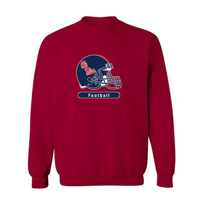 Ole Miss - NCAA Football : MJ Preston - Crewneck Sweatshirt-0