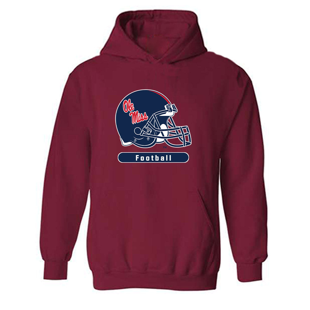Ole Miss - NCAA Football : Troy Everett - Hooded Sweatshirt-0