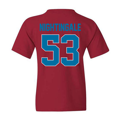 Ole Miss - NCAA Football : Trey Nightingale - Youth T-Shirt-1