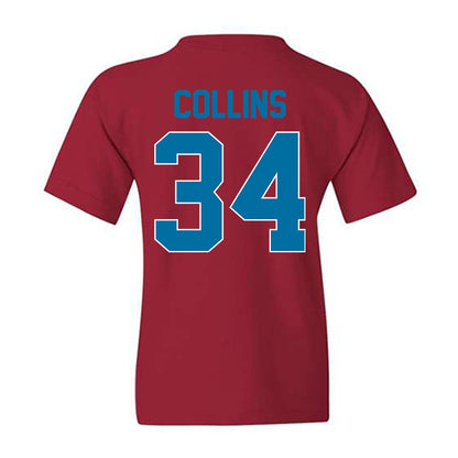 Ole Miss - NCAA Football : Raymond Collins - Youth T-Shirt-1