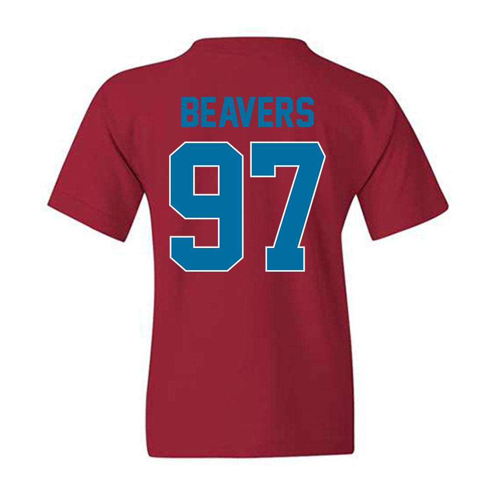 Ole Miss - NCAA Football : Kamron Beavers - Youth T-Shirt-1