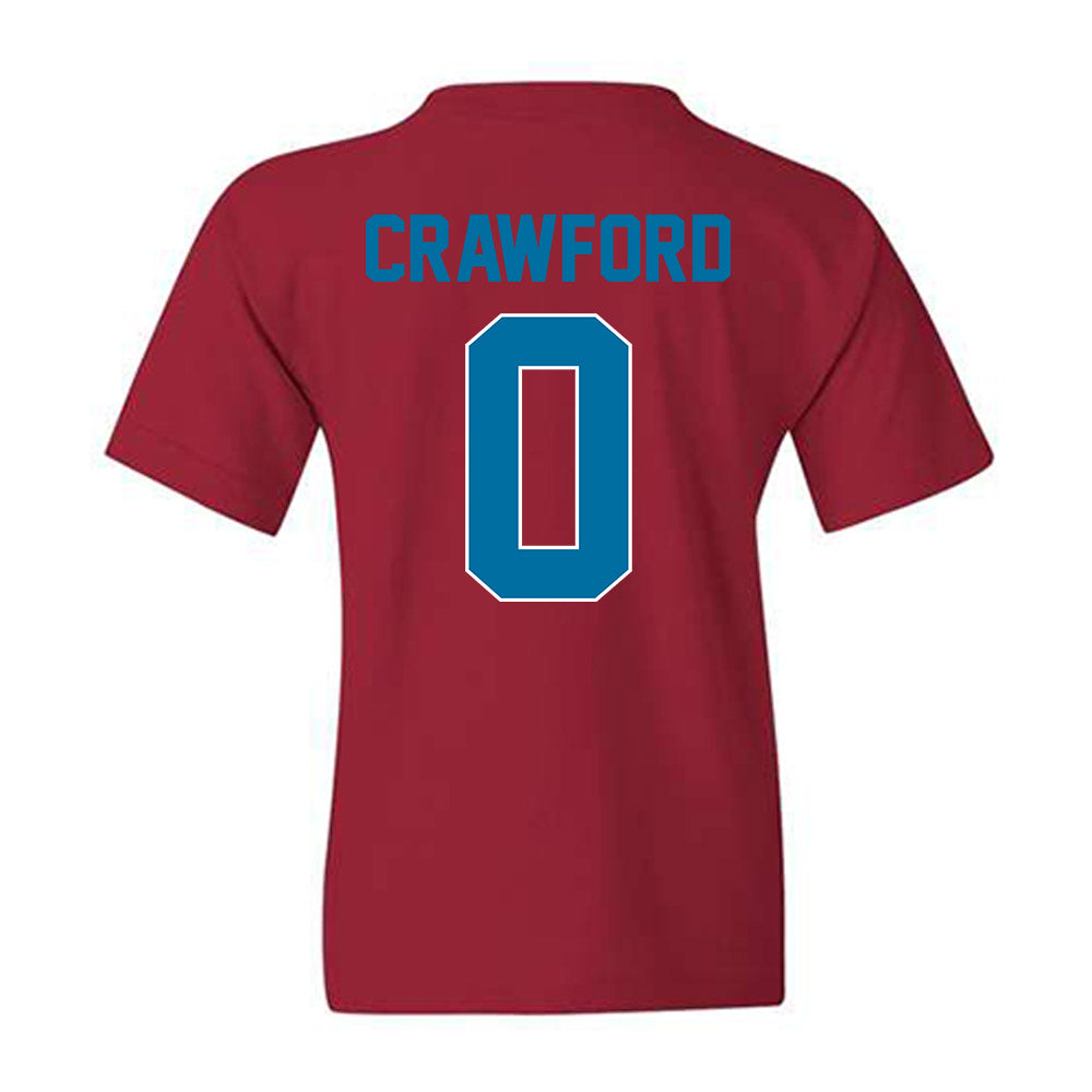 Ole Miss - NCAA Football : Jalyn Crawford - Youth T-Shirt-1