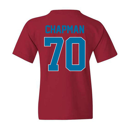 Ole Miss - NCAA Football : Jalan Chapman - Youth T-Shirt-1
