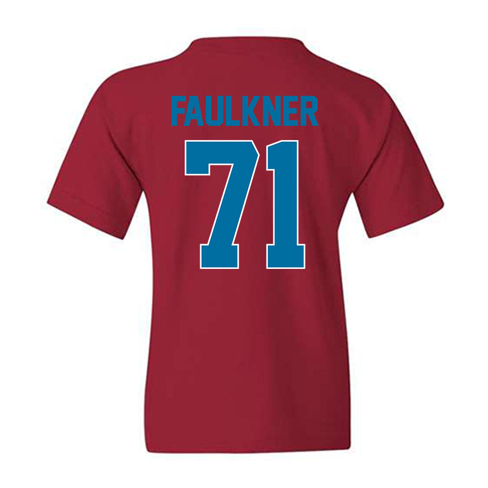 Ole Miss - NCAA Football : Emanuel Faulkner - Youth T-Shirt-1