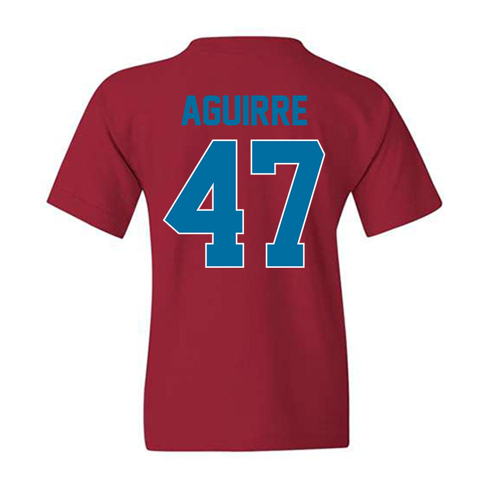 Ole Miss - NCAA Football : Anthony Aguirre - Youth T-Shirt-1