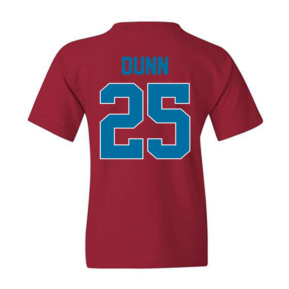 Ole Miss - NCAA Football : Maison Dunn - Youth T-Shirt-1