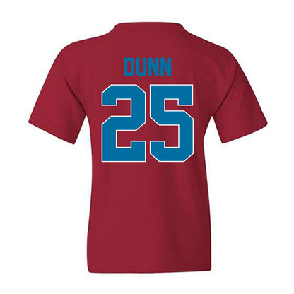 Ole Miss - NCAA Football : Maison Dunn - Youth T-Shirt-1