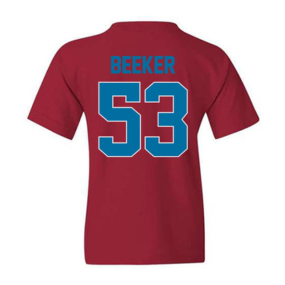 Ole Miss - NCAA Football : Ford Beeker - Youth T-Shirt-1