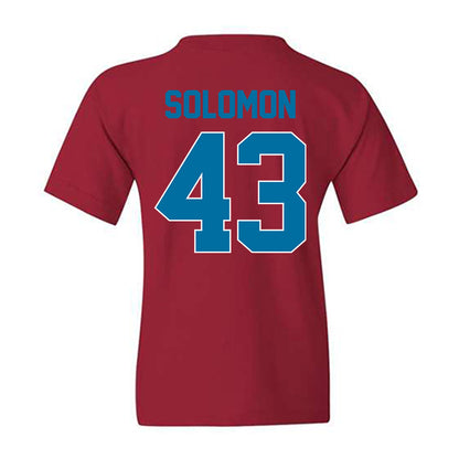 Ole Miss - NCAA Football : Isreal Solomon - Youth T-Shirt-1