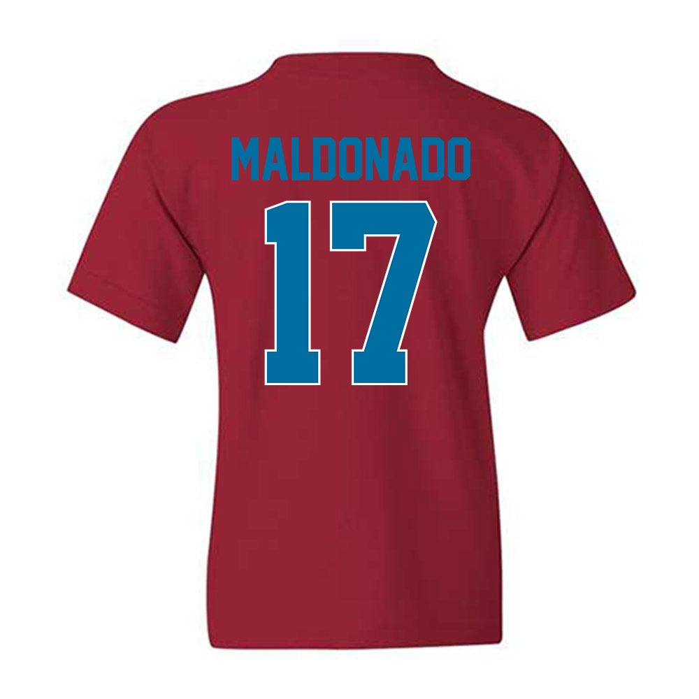 Ole Miss - NCAA Football : Jonathan Maldonado - Youth T-Shirt-1