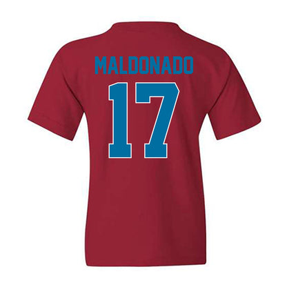 Ole Miss - NCAA Football : Jonathan Maldonado - Youth T-Shirt-1